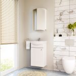 Mirrored cabinet, vanity unit, RIVA