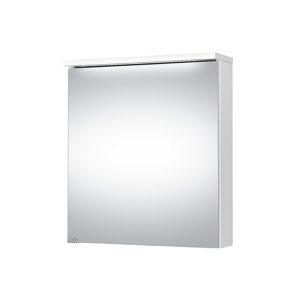 Mirrored cabinet, SV60C-2 White, RIVA bathroom furniture