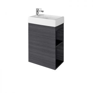 Vanity unit, SA40L (D), washbasin, RIVA bathroom furniture
