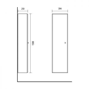 RIVA, tall cabinet, SU39