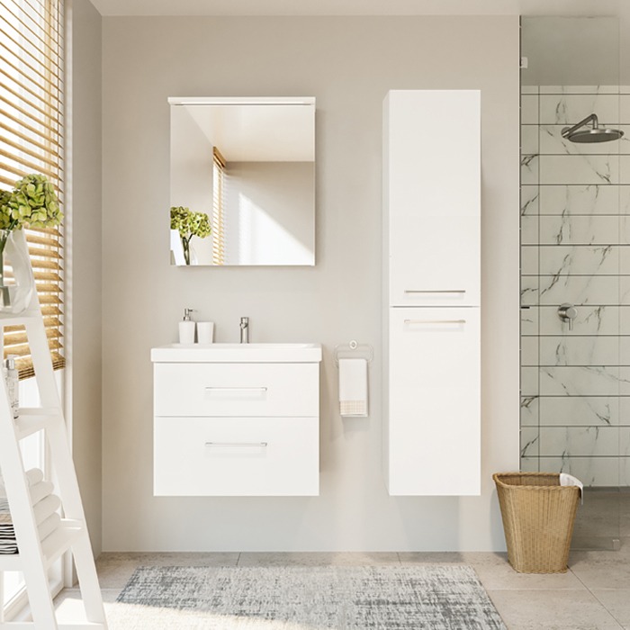 bathroom furniture, tall cabinet, Riva