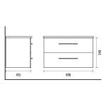 Vanity unit, RIVA