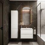 Vanity unit, tall cabinet, RIVA