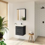 Vanity unit, Mirrored Cabinet, RIVA