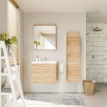 Mirror cabinet, vanity unit, tall cabinet, Riva